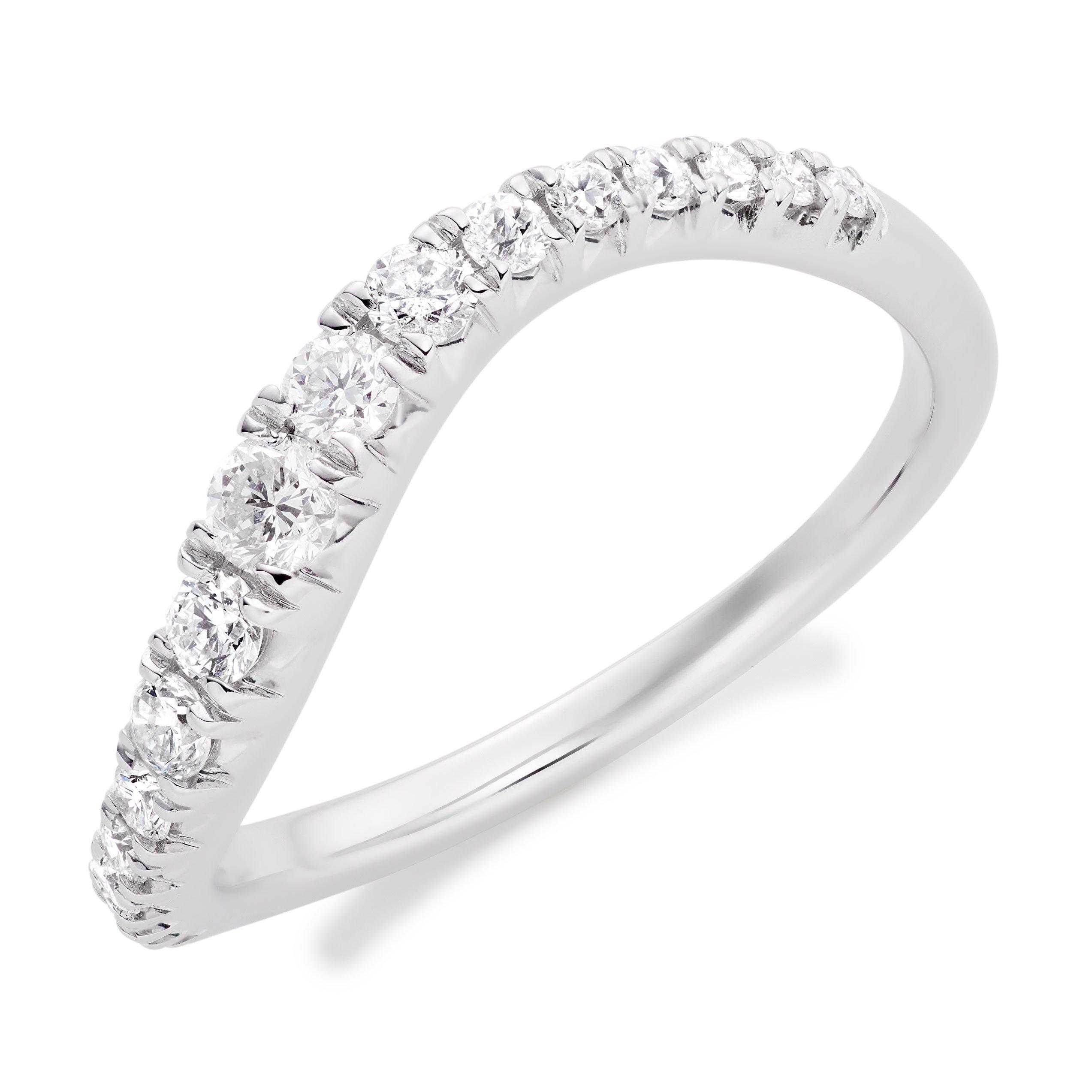 Beaverbrooks Essence 9ct White Gold Diamond Ring