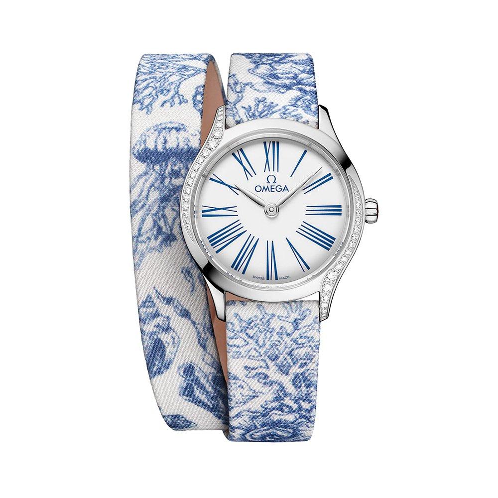 OMEGA De Ville Mini Tresor 26mm Diamond Ladies Watch