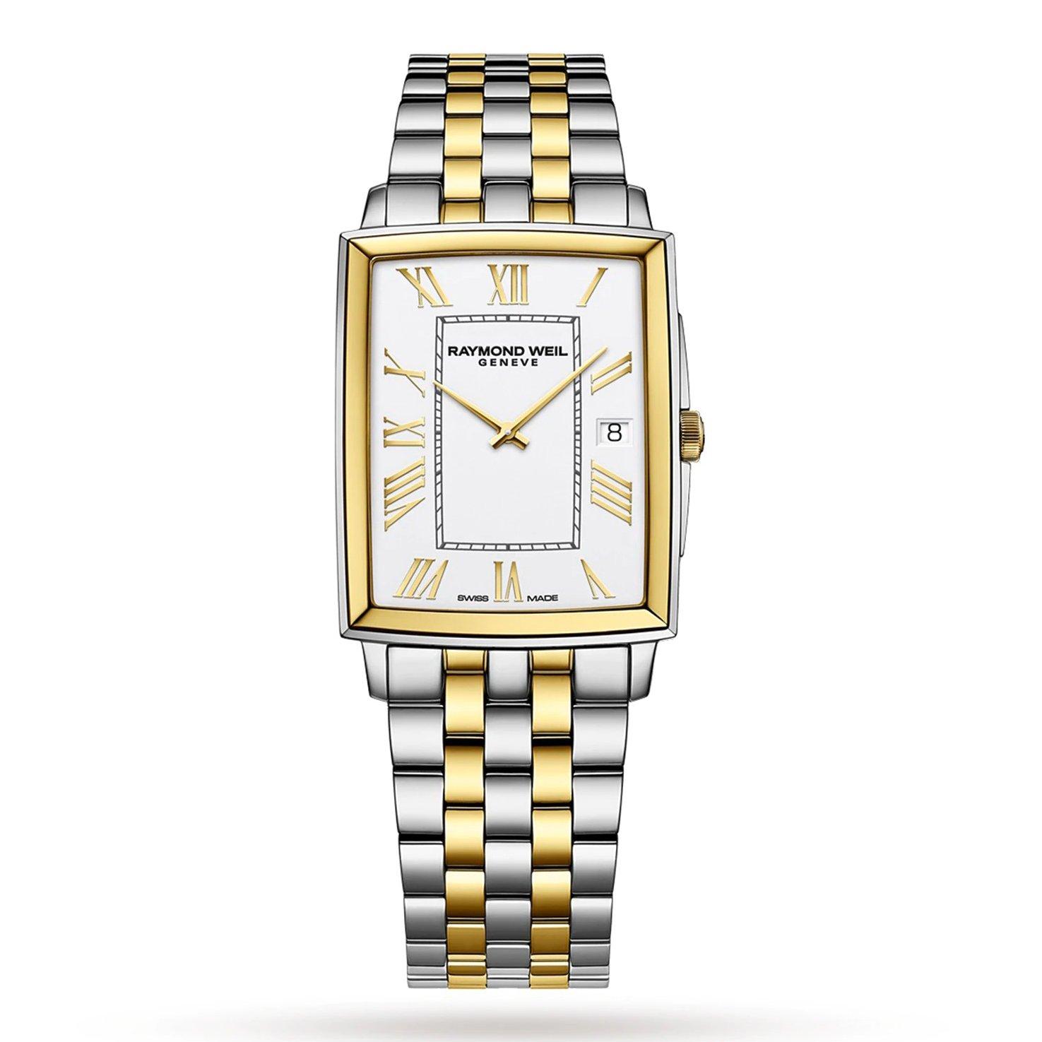 RAYMOND WEIL Toccata 37mm Stainless Steel and Yellow Gold PVD Menâs Watch