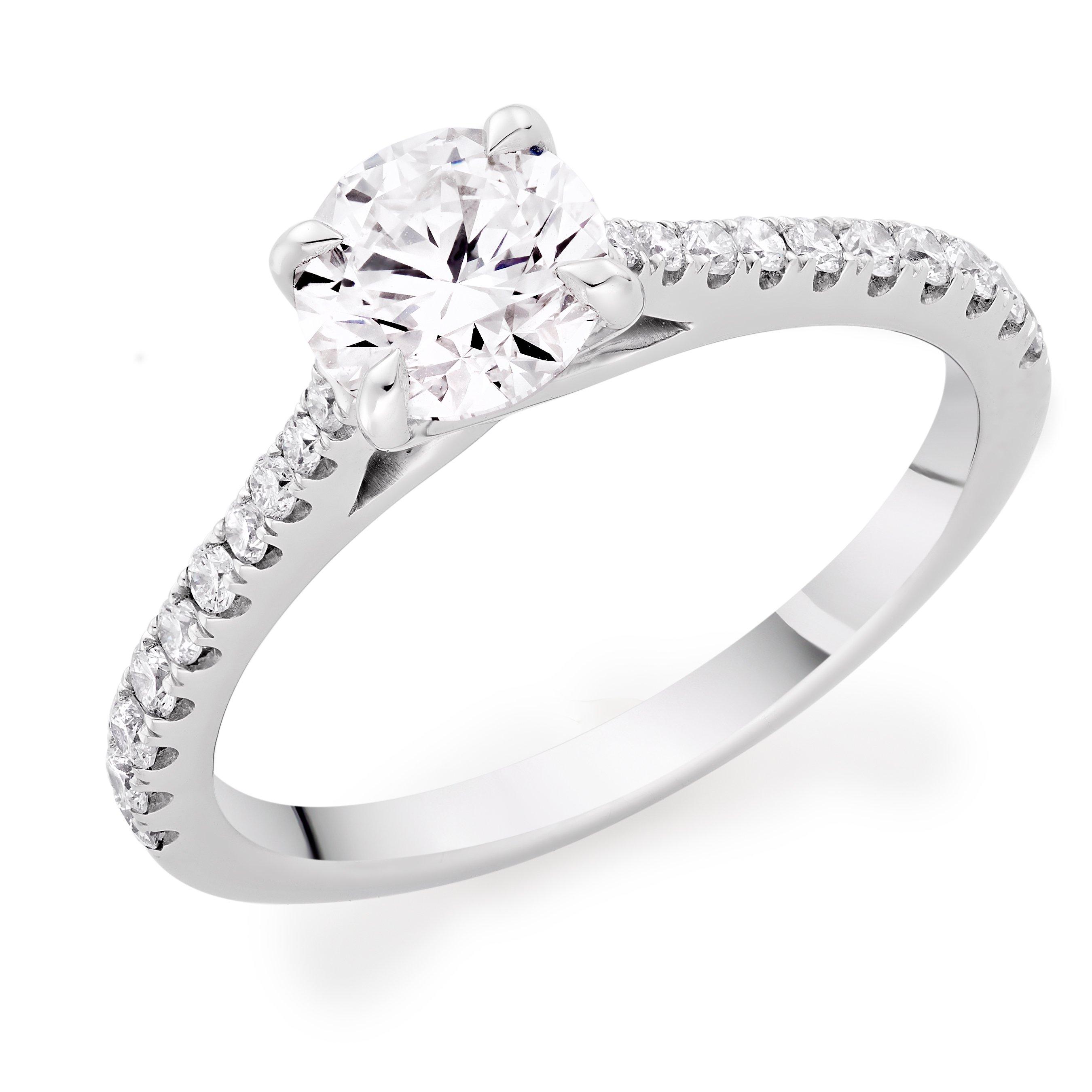 Beaverbrooks Once Platinum Diamond Ring