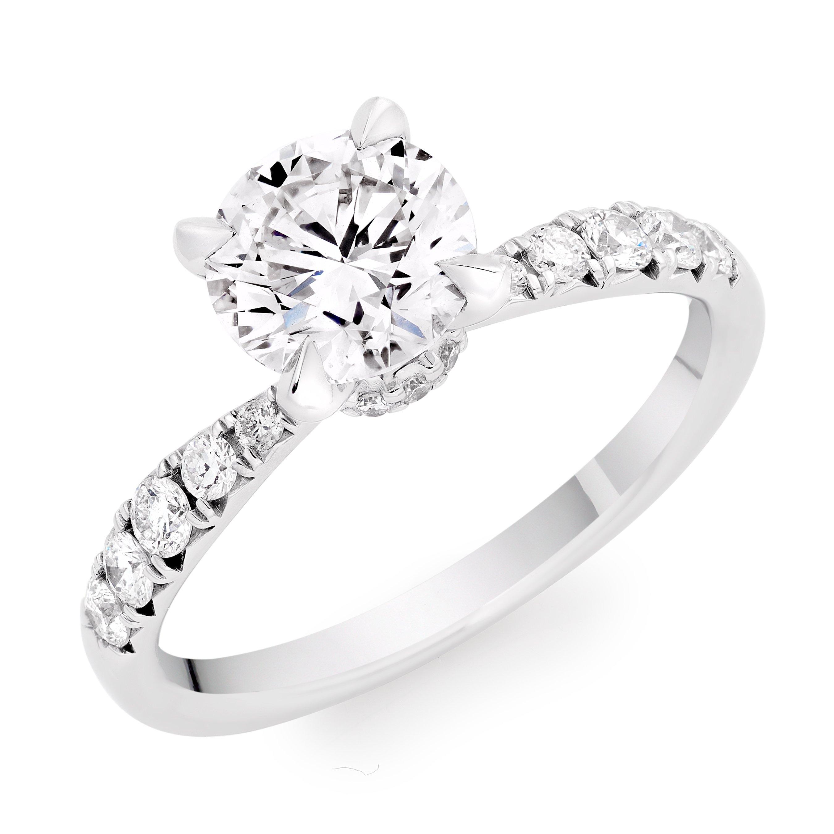 Beaverbrooks Once Platinum Diamond Ring