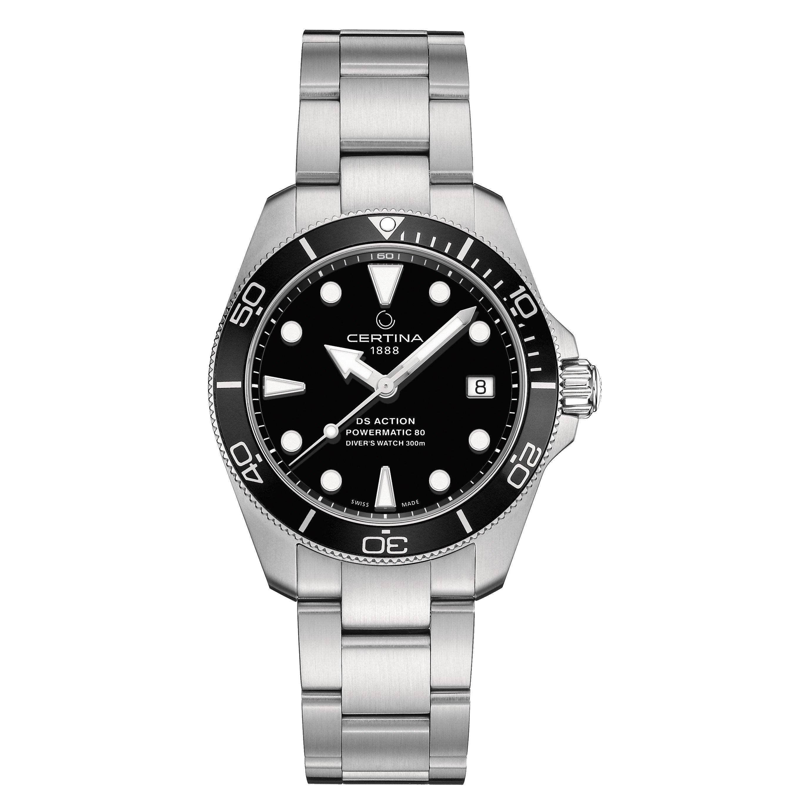 Certina DS Action Diver Powermatic 80 38mm Automatic Menâs Watch