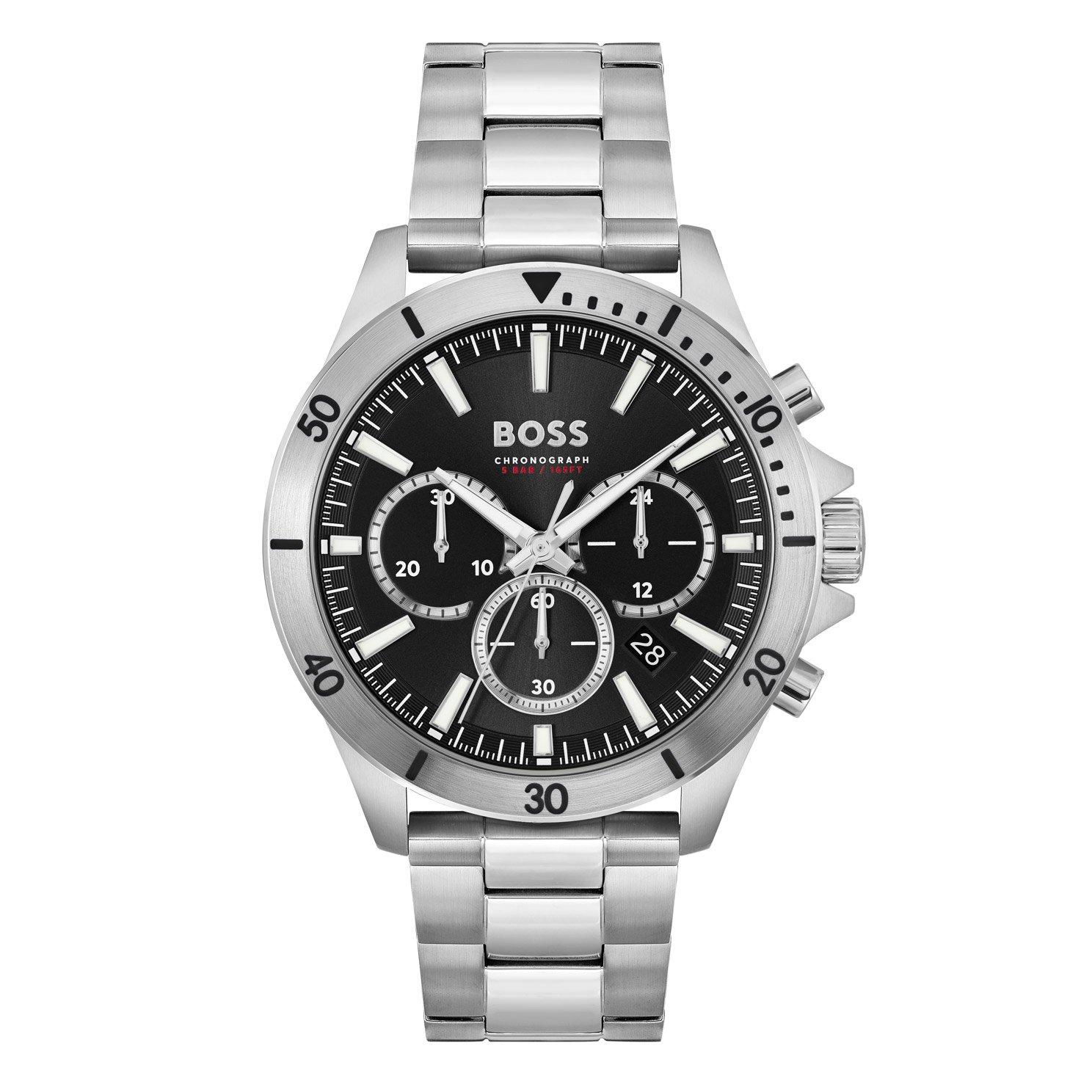 BOSS Exclusive Limited Edition Troper 44mm Stainless Steel Chronograph Menâs Watch
