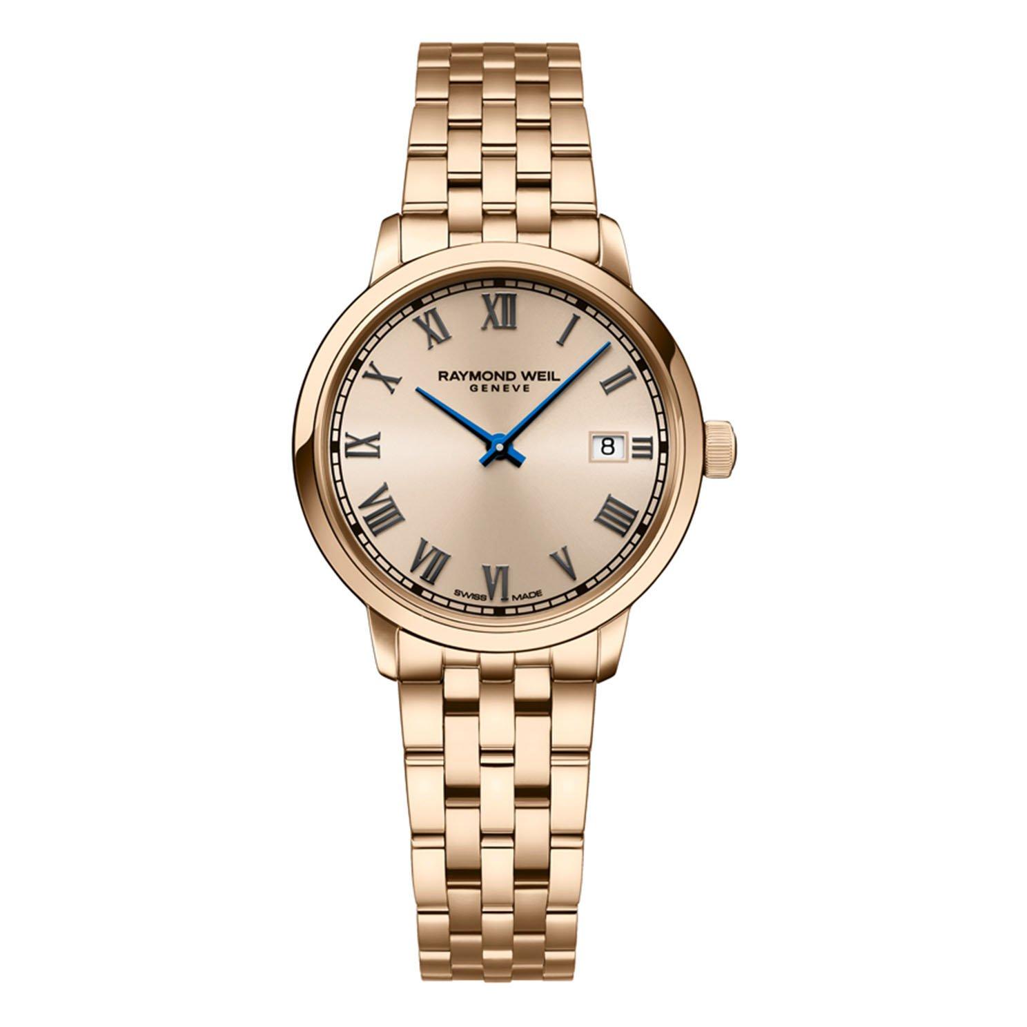 RAYMOND WEIL Toccata 29mm Rose Gold PVD Ladies Watch