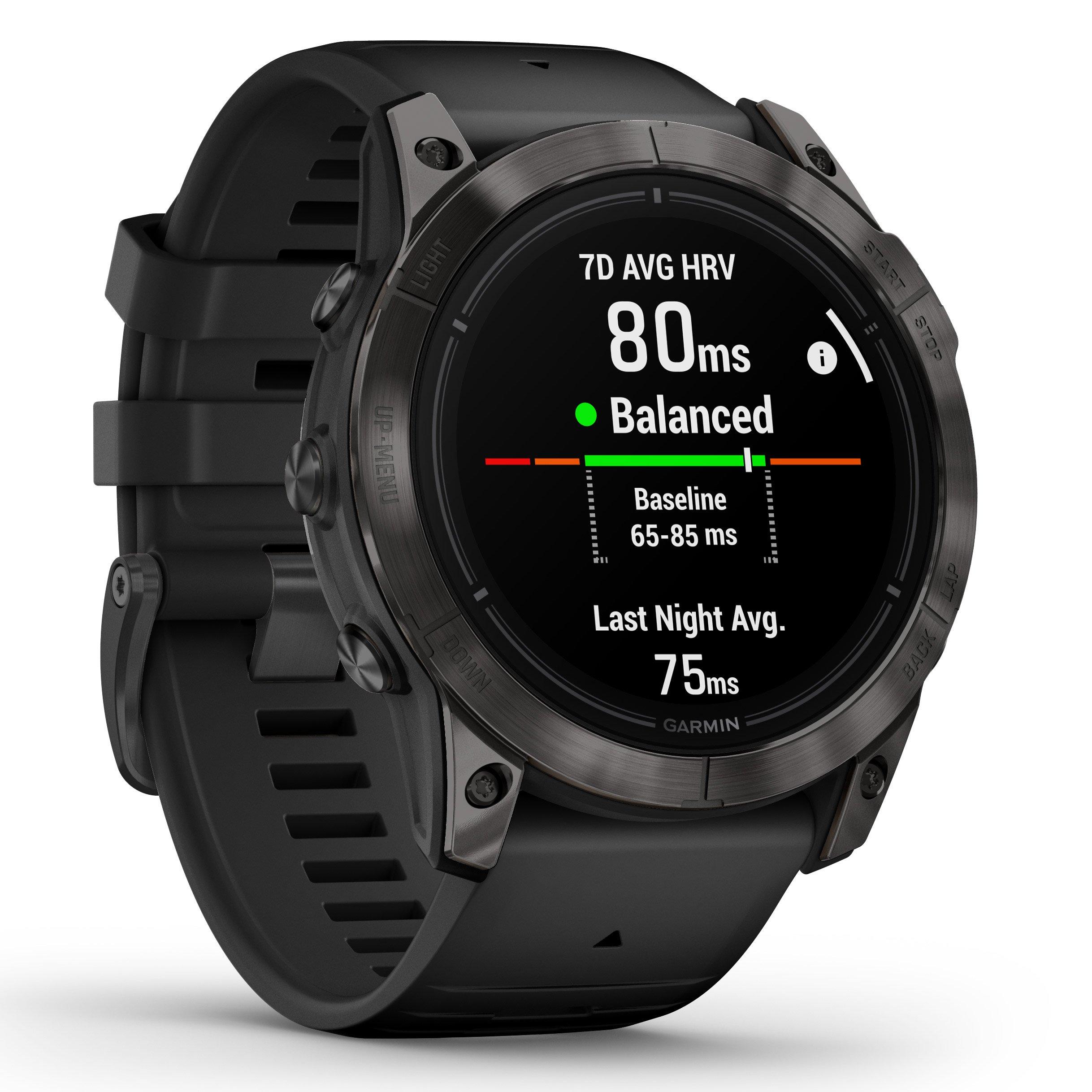 Garmin Epix Pro (Gen 2) Sapphire Edition 51mm Titanium Smartwatch 4 Garmin Epix Pro (Gen 2) Sapphire Edition 51mm Titanium Smartwatch