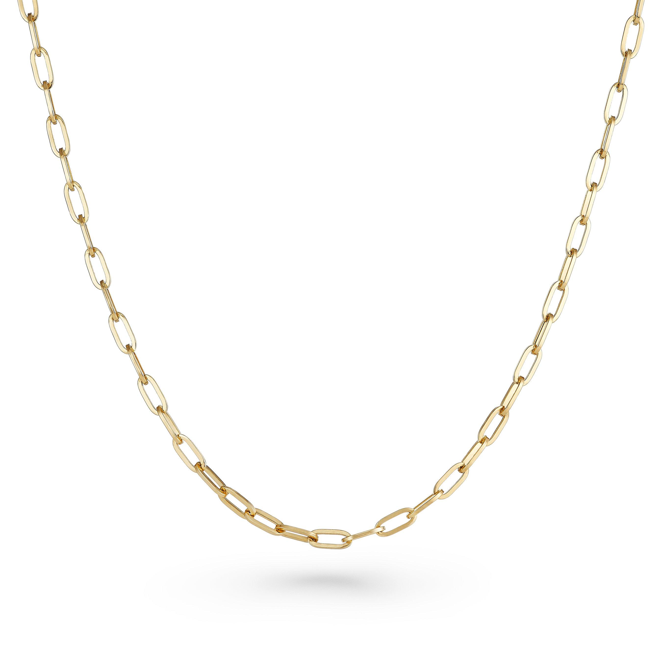 Beaverbrooks 9ct Yellow Gold Paperchain Necklace