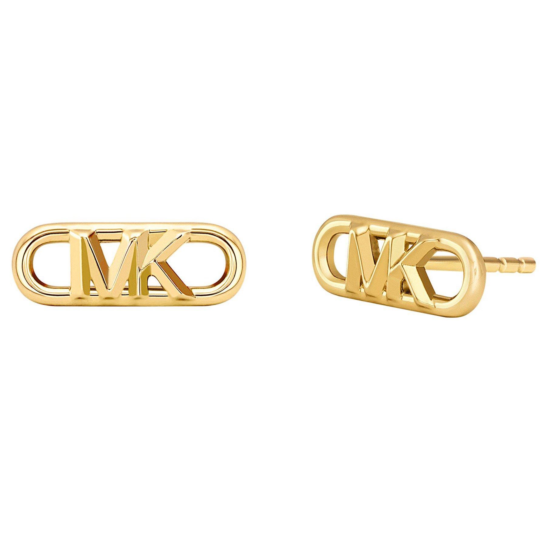 Michael Kors 14ct Yellow Gold Plated Stud Earrings