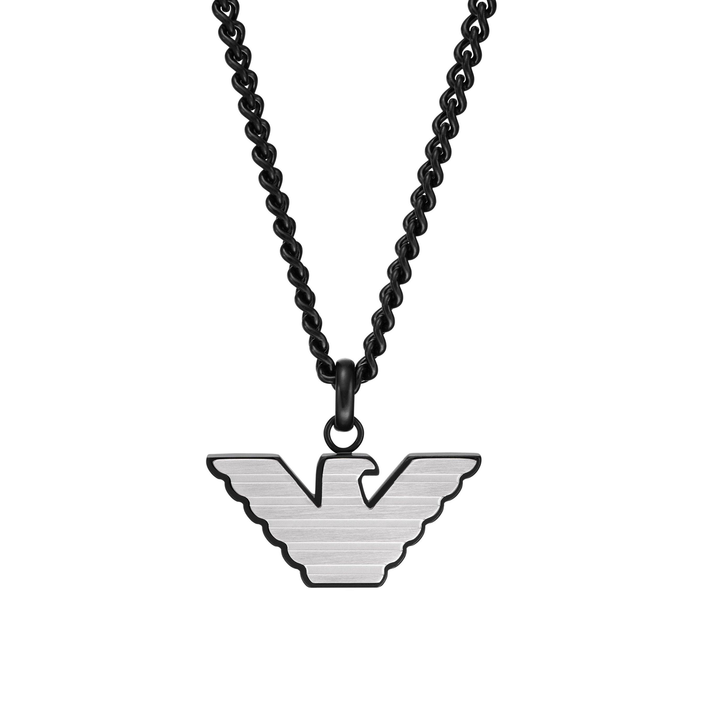 Emporio Armani Stainless Steel Menâs Necklace
