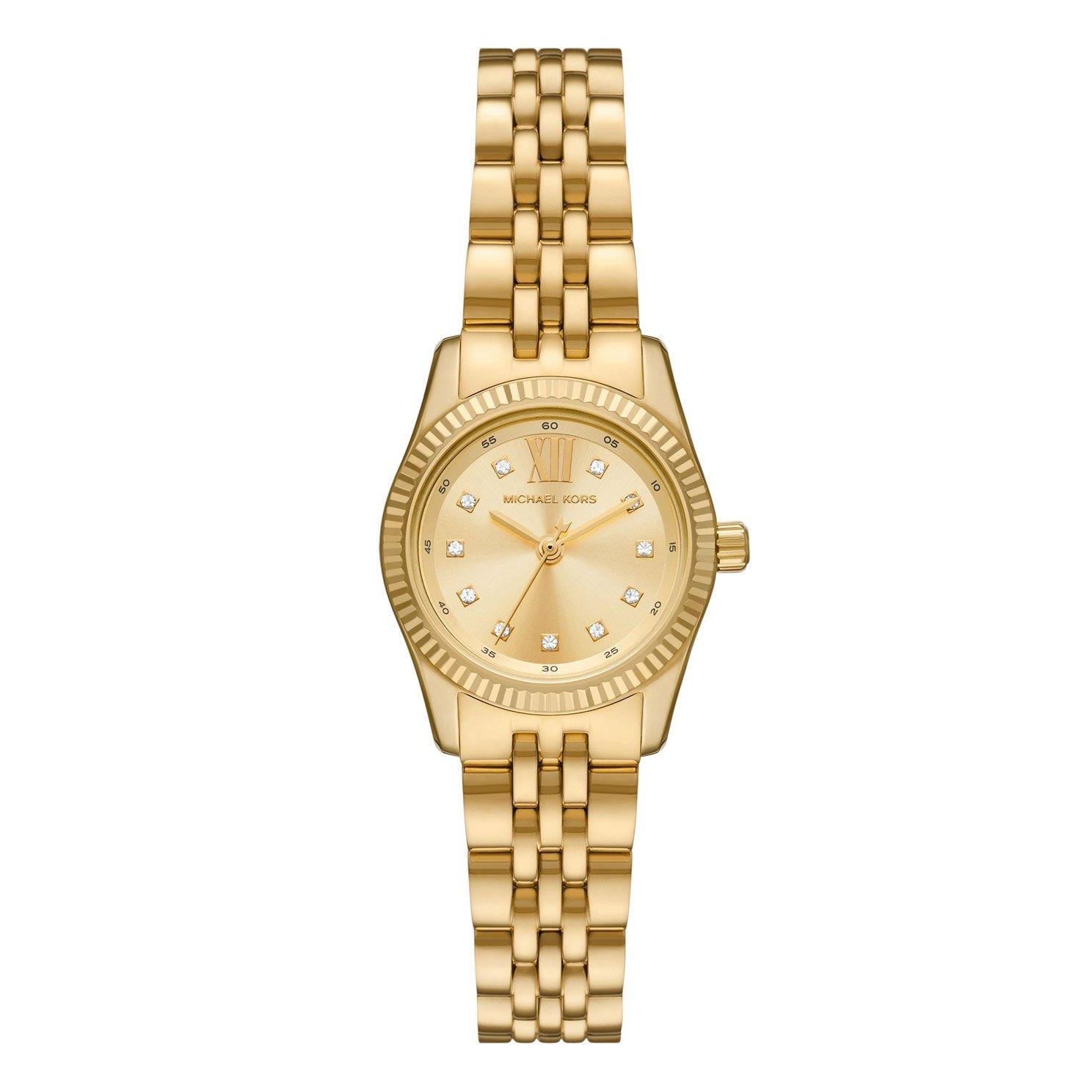 Michael Kors Lexington 26mm Yellow Gold Tone Ladies Watch