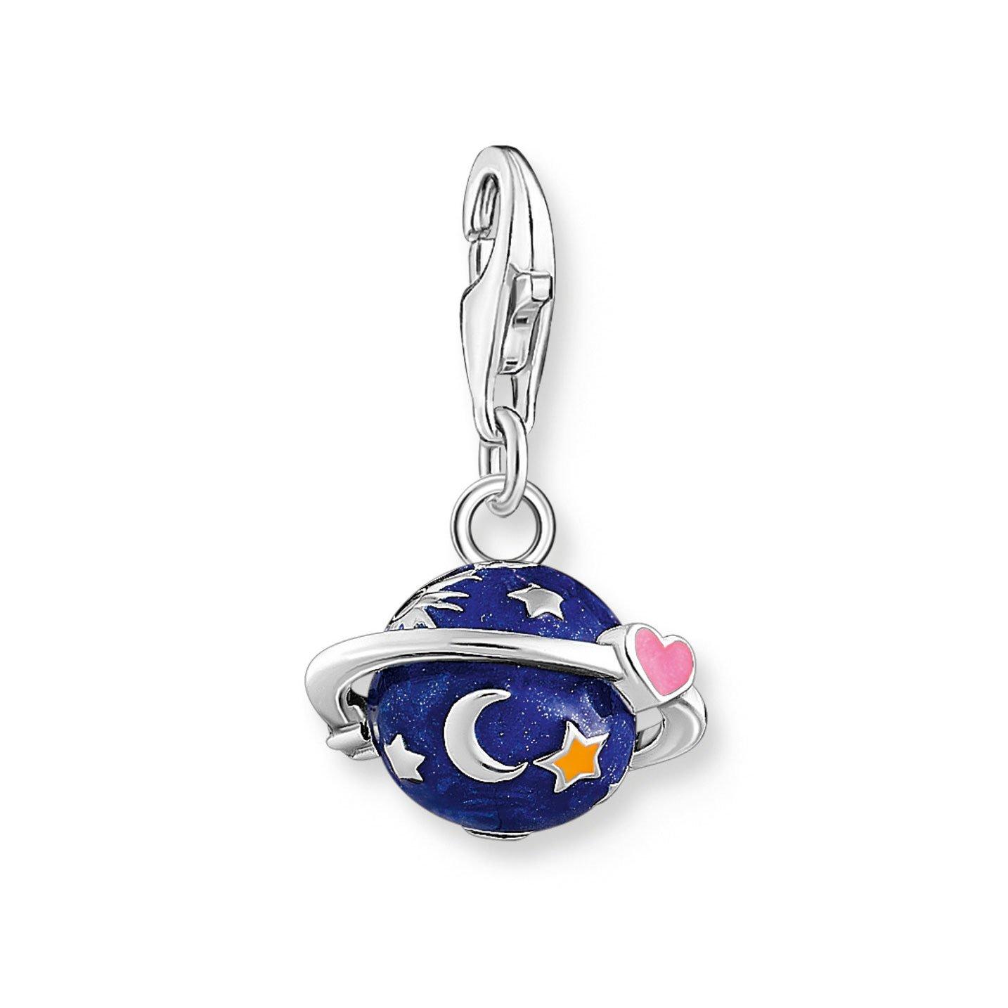 Thomas Sabo Silver Cubic Zirconia Planet Charm