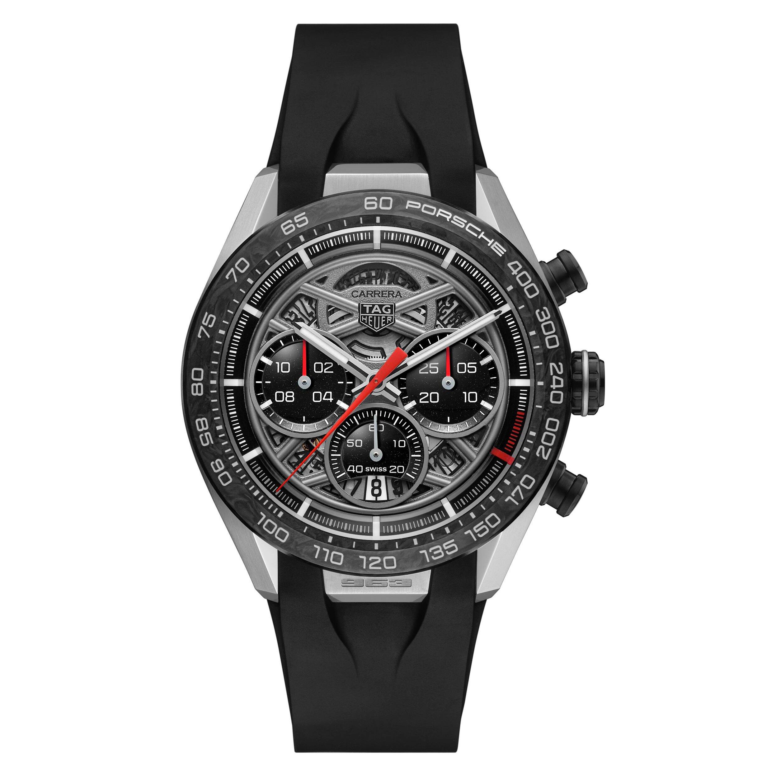 TAG Heuer Carrera Chronograph X Porsche 963 44mm Automatic Watch
