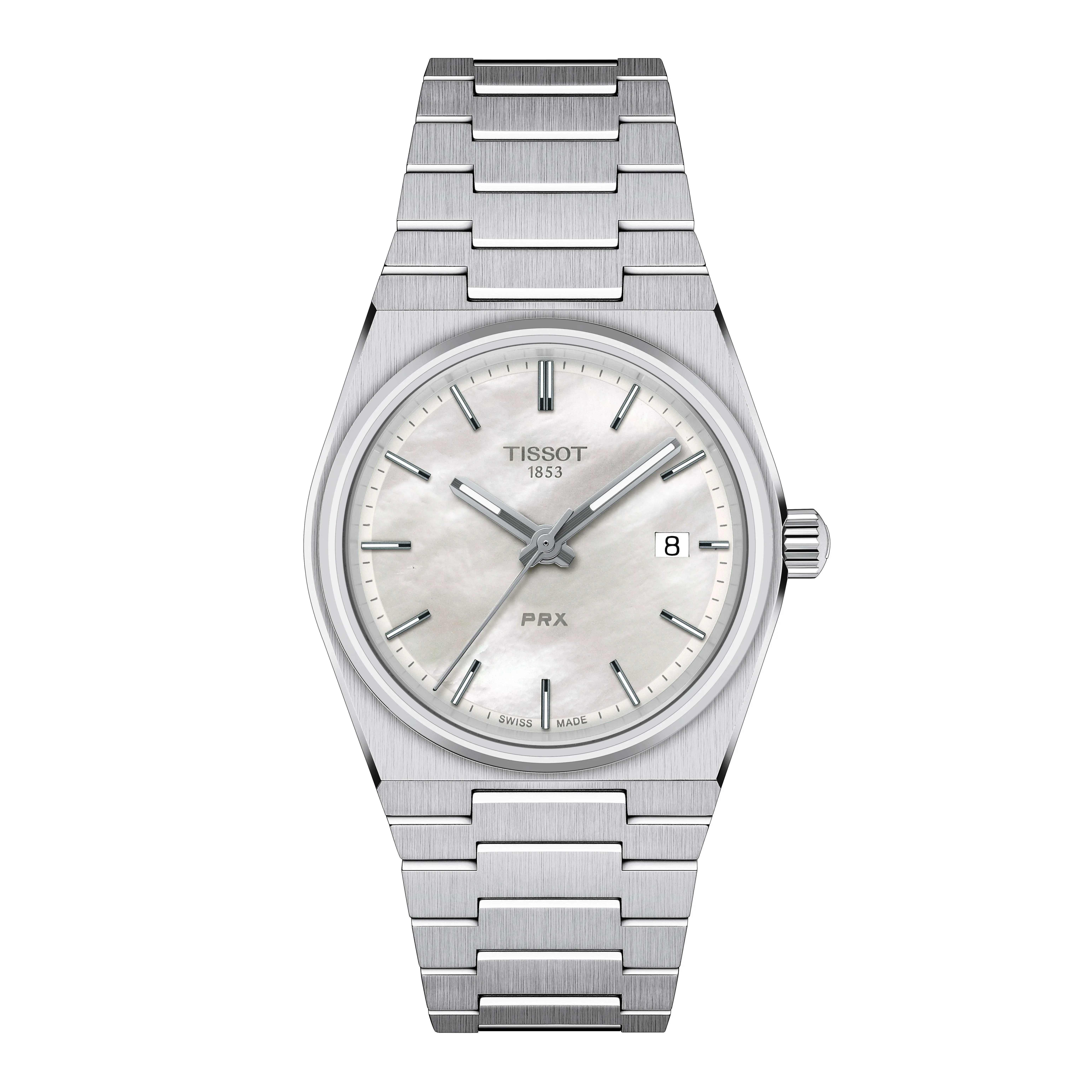 Tissot PRX 35mm Mother of Pearl Ladies Watch