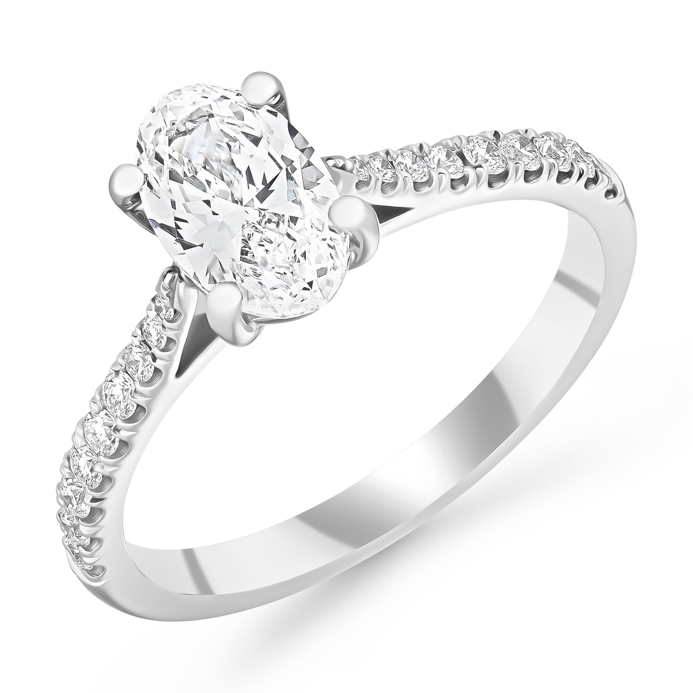 Beaverbrooks Once Platinum Diamond Engagement Ring