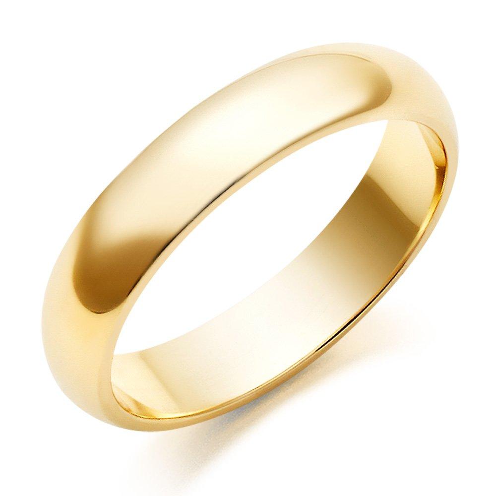 Beaverbrooks 18ct Yellow Gold 4mm Wedding Ring